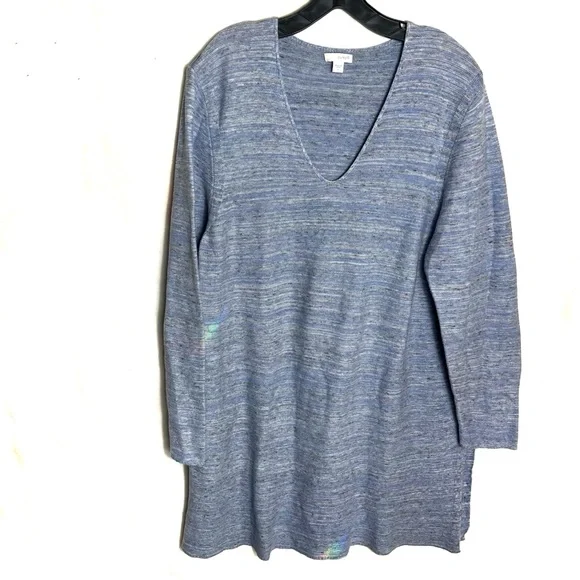 J. Jill Sky Blue Knit Tunic - Picture 8 of 8